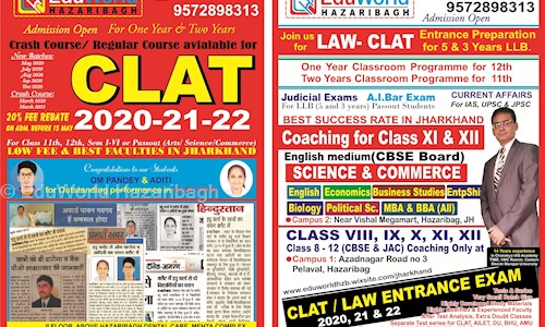 EduWorld Hazaribagh - School Tuitions in Pagmil Road, Hazaribagh