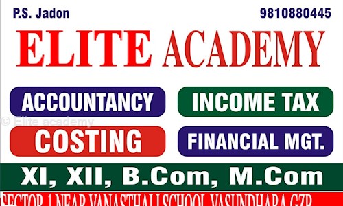 Elite academy - School Tuitions in Vasundhara, Ghaziabad