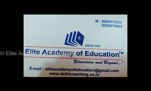 Elite Academy of Education - School Tuitions in Vikaspuri, Delhi