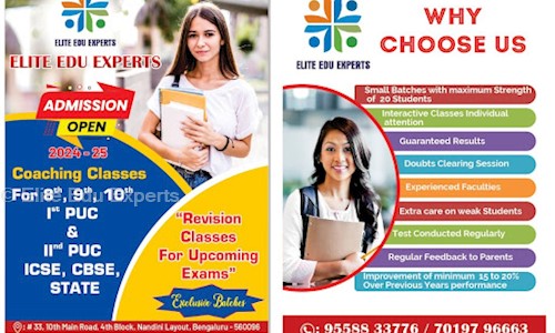 Elite Edu Experts  - School Tuitions in Nandini Layout, Bangalore