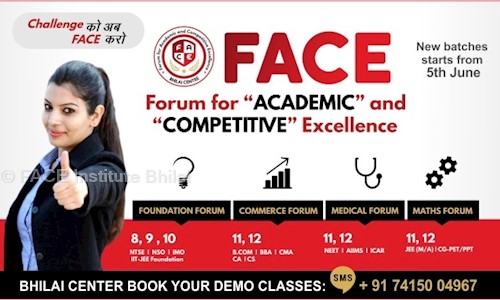 FACE Institute Bhilai - School Tuitions in Supela, Bhilai