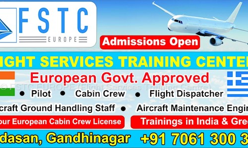 FSTC EUROPE Flight Services Training Centre - Job Training in Kudasan, Gandhinagar