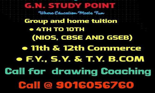 G.N. STUDY POINT - School Tuitions in Palanpur Jakat Naka, Surat