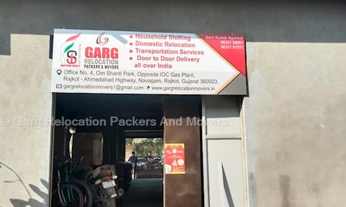 Garg Relocation Packers And Movers - Packers and Movers in Navagam, Rajkot