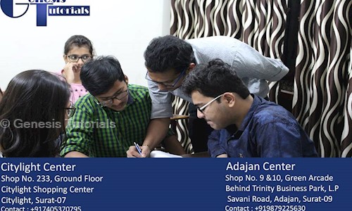 Genesis Tutorials - Finance & Accounting tuitions in Adajan, Surat