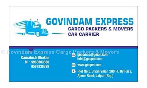 Global Packers & Movers	 - Packers and Movers in Ajmer Road, Jaipur