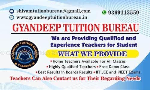 Gyandeep Tuition Bureau - School Tuitions in Sigra, Varanasi