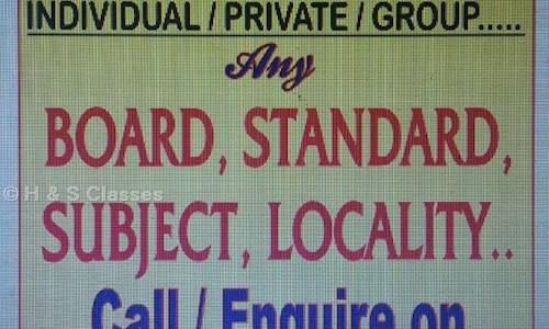 H & S Classes - Finance & Accounting tuitions in Santacruz East, Mumbai