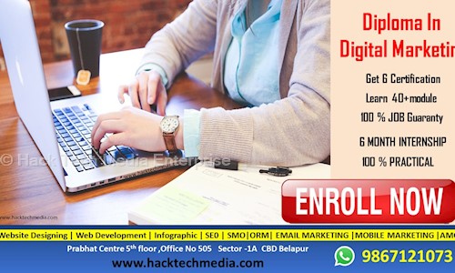 Hack Tech Media Enterprise - Job Training in C.B.D. Belapur, Mumbai