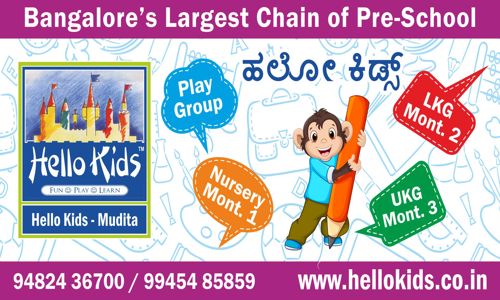 Hello Kids - Mudita Preschool - Playschools in Gandhi Nagar, Hubli
