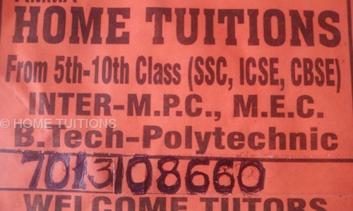 Sri HOME TUITIONS - School Tuitions in Boduppal, Hyderabad