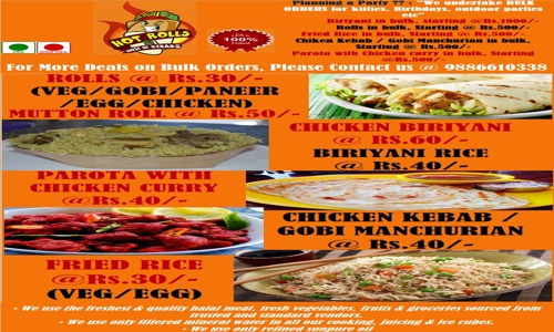 HOT ROLLS & HOUSE OF KEBABS - Catering Services in JP Nagar, Bangalore