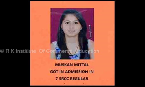 R K Institiute  Of Commerce  Education - Finance & Accounting tuitions in Kamla Nagar, Delhi