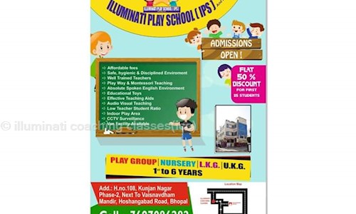 illuminati coaching classesicc - School Tuitions in Danish Nagar, Bhopal