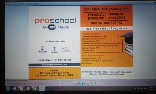 IMS Proschool - Finance & Accounting tuitions in DLF Phase 2, Gurgaon