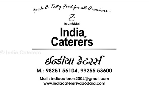 India Caterers - Catering Services in VIP Road, Vadodara