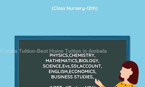 India Tuition-Best Home Tuition in Ambala - School Tuitions in Ambala Cantt, Ambala