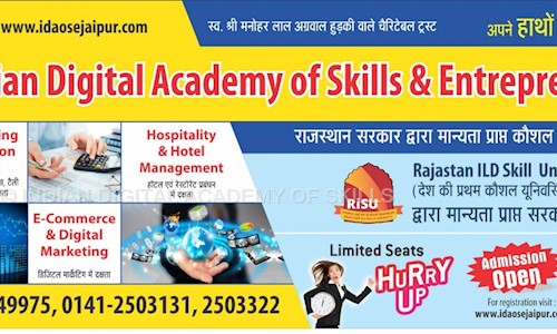 INDIAN DIGITAL ACADEMY OF SKILLS - Job Training in Mansarovar, Jaipur