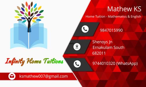Infinity Home Tuitions - School Tuitions in Shenoys, Cochin