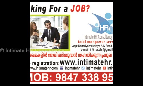 Intimate HR Consultancy - Placement Consultancies in Malippuram, Cochin