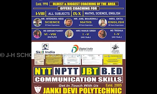 J-H SCHOLAR'S ACADEMY - School Tuitions in Vinod Nagar East, Delhi