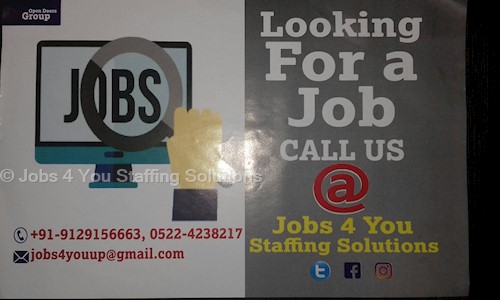 Jobs 4 You Staffing Solutions - Placement Consultancies in Indira Nagar, Lucknow