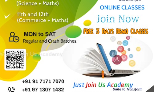 Just Join Us Academy - School Tuitions in Mangal Nagar, Indore