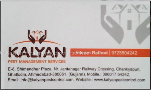 Kalyan Pest management service - Pest Control in Ghatlodiya, Ahmedabad
