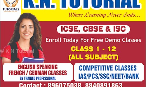 K N Tutorial - School Tuitions in Gomti Nagar, Lucknow