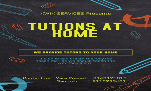 Kwik Services - School Tuitions in Railway Station Road, Vizianagaram