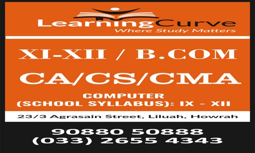 LEARNING CURVE - Finance & Accounting tuitions in Bally, Howrah