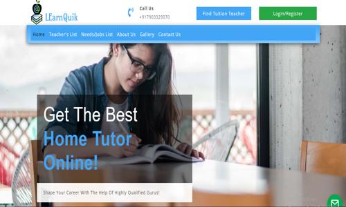 LEarnQuik -A Complete Home Tutor - School Tuitions in Ap Colony, Gaya