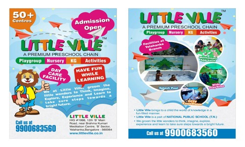 Little Ville - A Premium Play School - School Tuitions in Yelahanka New Town, Bangalore