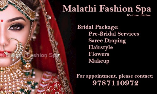 Malathi Fashion Spa - Job Training in Perur, Coimbatore