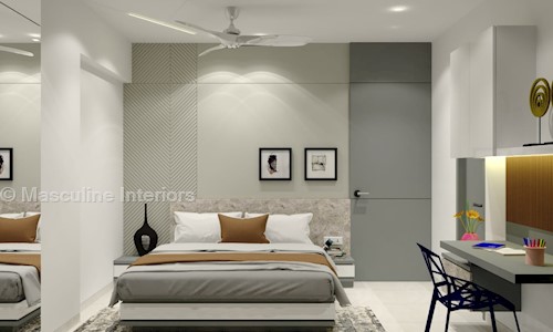 Masculine Interiors - Interior Designers & Decorators in Navapura, Bilimora