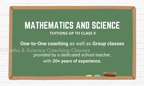 Maths & Science Coaching Classes - School Tuitions in Baguiati, Kolkata