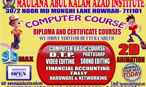 Maulana Abdul Kalam Azad Institute - School Tuitions in Kadamtala, Howrah