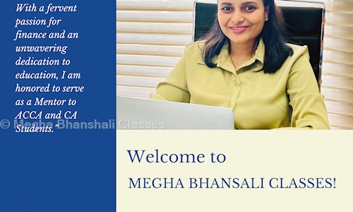 Megha Bhanshali Classes - Finance & Accounting tuitions in Gopalpura, Jaipur