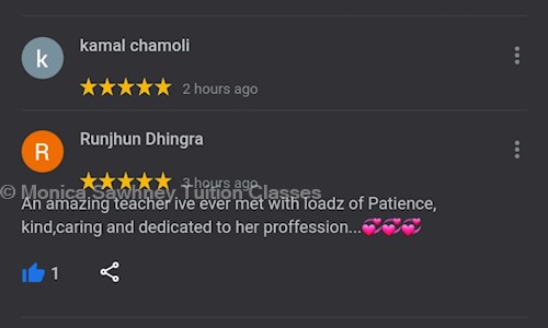 Monica Sawhney Tuition Classes - School Tuitions in Rajouri Garden, Delhi