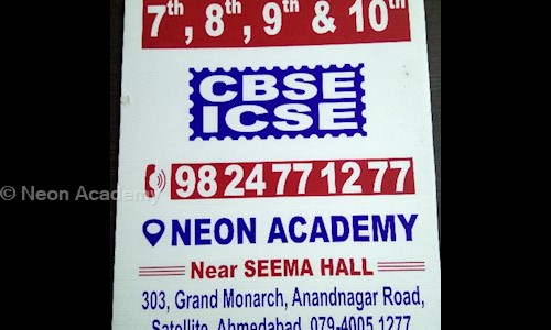 Neon Academy - School Tuitions in Satellite, Ahmedabad