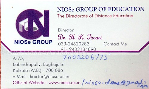 NIOSe GROUP OF EDUCATION - School Tuitions in Baghajatin, Kolkata