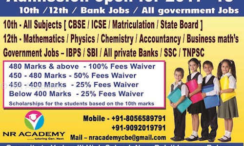 NR Academy - School Tuitions in Vadavalli, Coimbatore