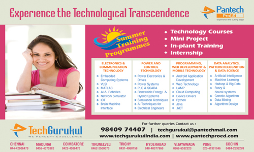 Pantech Proed Pvt. Ltd. - Job Training in Kaloor, Cochin