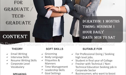 Persona Fulcrum - The Complete Personality School - Job Training in Indirapuram, Ghaziabad