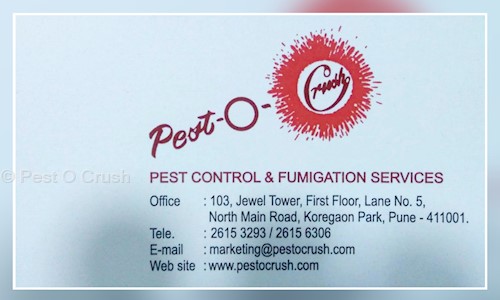 Pest O Crush - Pest Control in Koregaon Park, Pune