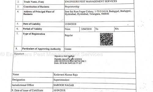 Engineers Pest Management Services - Pest Control in Boduppal, Hyderabad