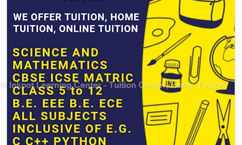 Inkpot Learning Center - Tuition Center, Home Tuition - School Tuitions in Karimedu, Madurai