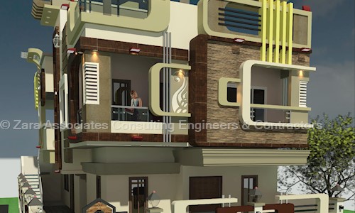 Zara Associates Consulting Engineers & Contractors - Interior Designers & Decorators in Teka Naka, Nagpur
