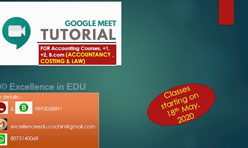 Excellence in EDU - Finance & Accounting tuitions in Tripunithura, Cochin