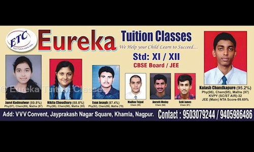 Eureka Tuition Classes - School Tuitions in Khamla, Nagpur